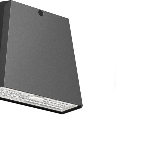 WALLPAK 20W 2400LM 4K SORT ASYM