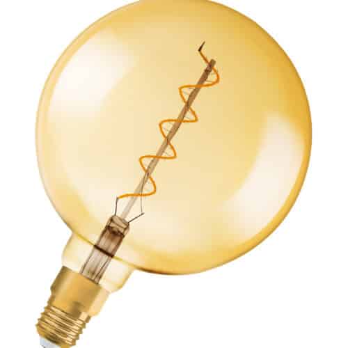 1906 GLOBE FIL GULD 28 4W820E27 DIM