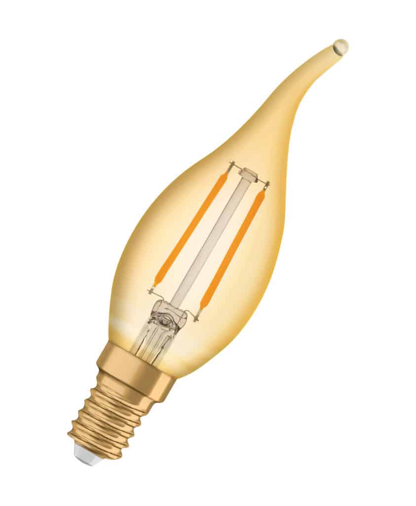 1906 KER VINDST FIL GULD 22 2,5W 824 E14