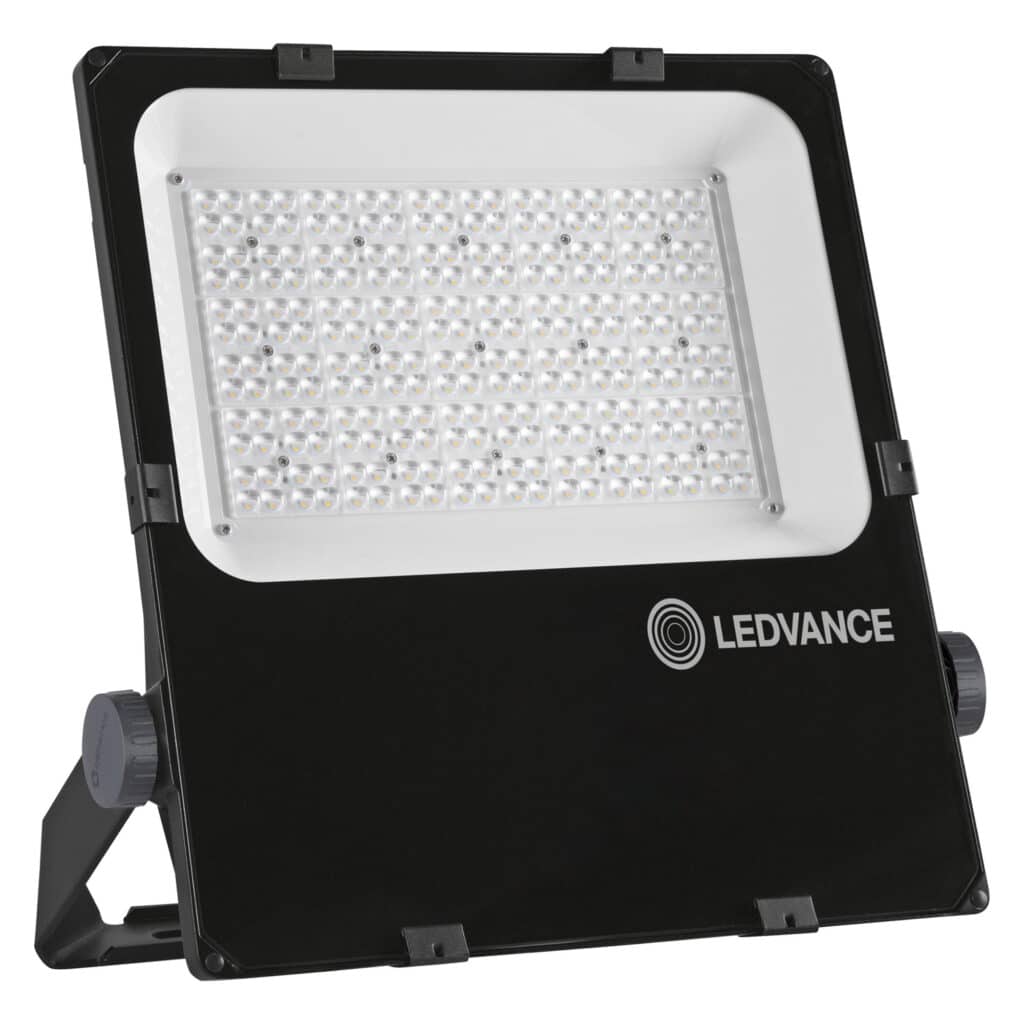 FL PFM 200W-4000K ASYM 55X110 BK LEDV