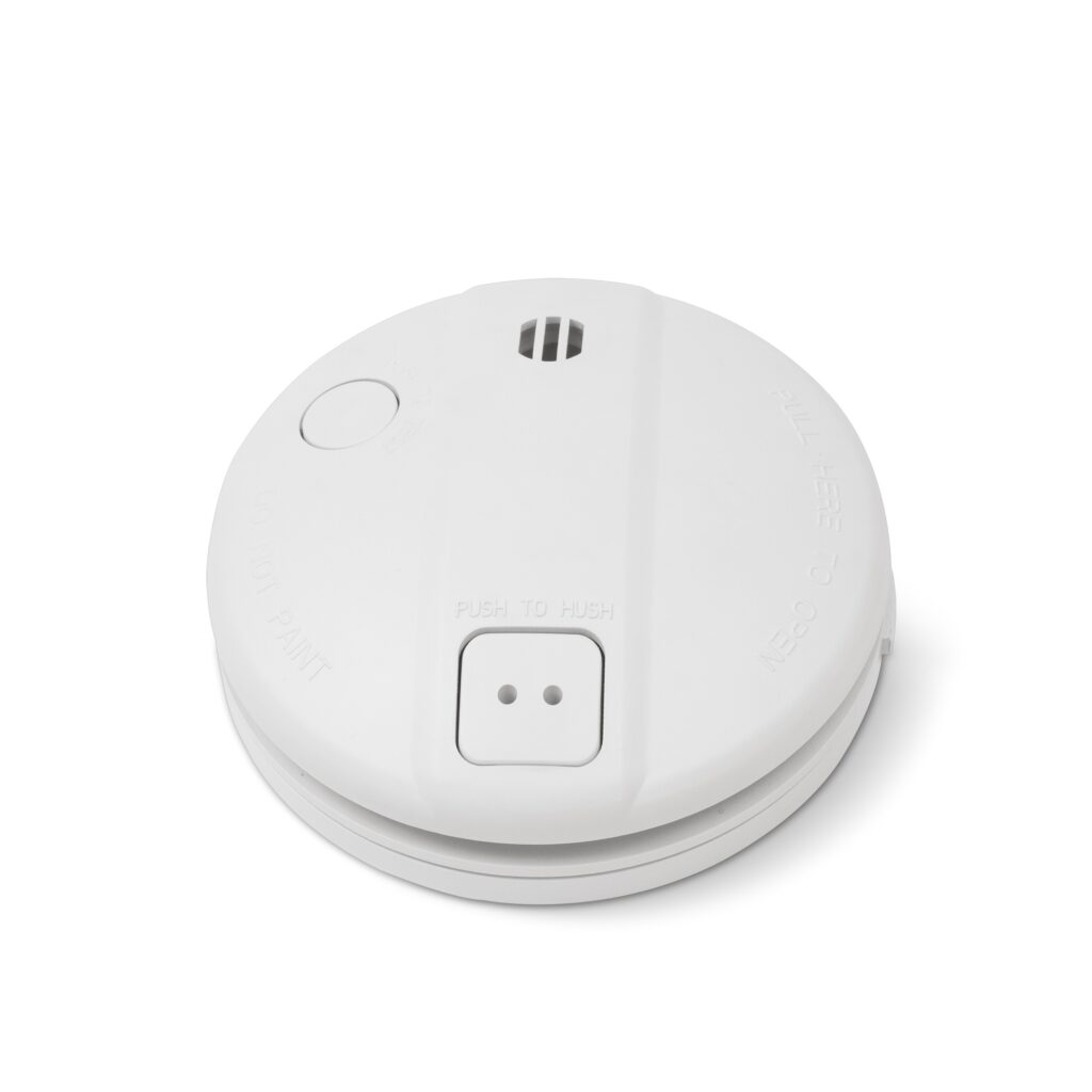 RÃ˜GALARM 230V, MED 9V BATTERI BACKUP