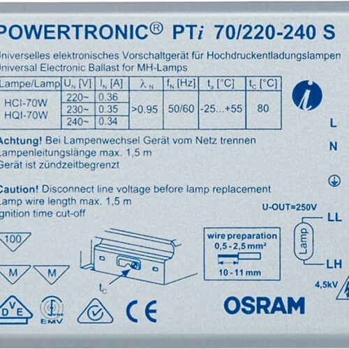 REAKTOR PTI 70W/220-240 S
