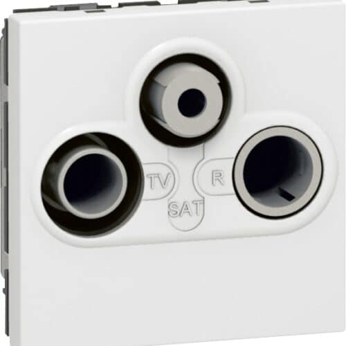 TV-R-SAT STIK HVID