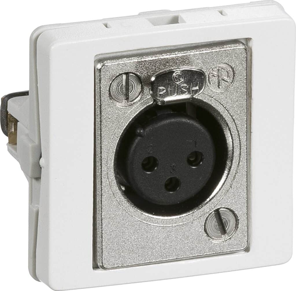 XLR UDTAG 3P T1 1 HUNSTIK HV