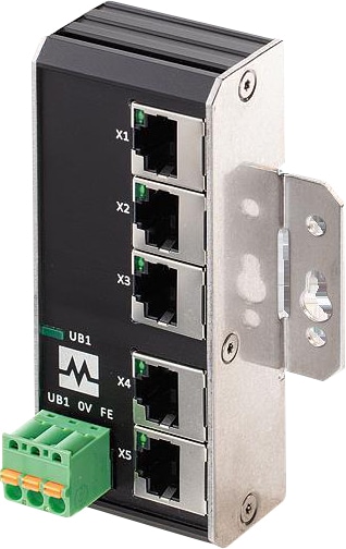 XENTERRA 5TX SWITCH 100MBIT WALLMOUNT