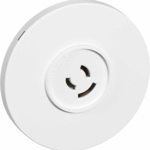LAMPESTIKKONTAKT Ã˜80 2L+J HVID