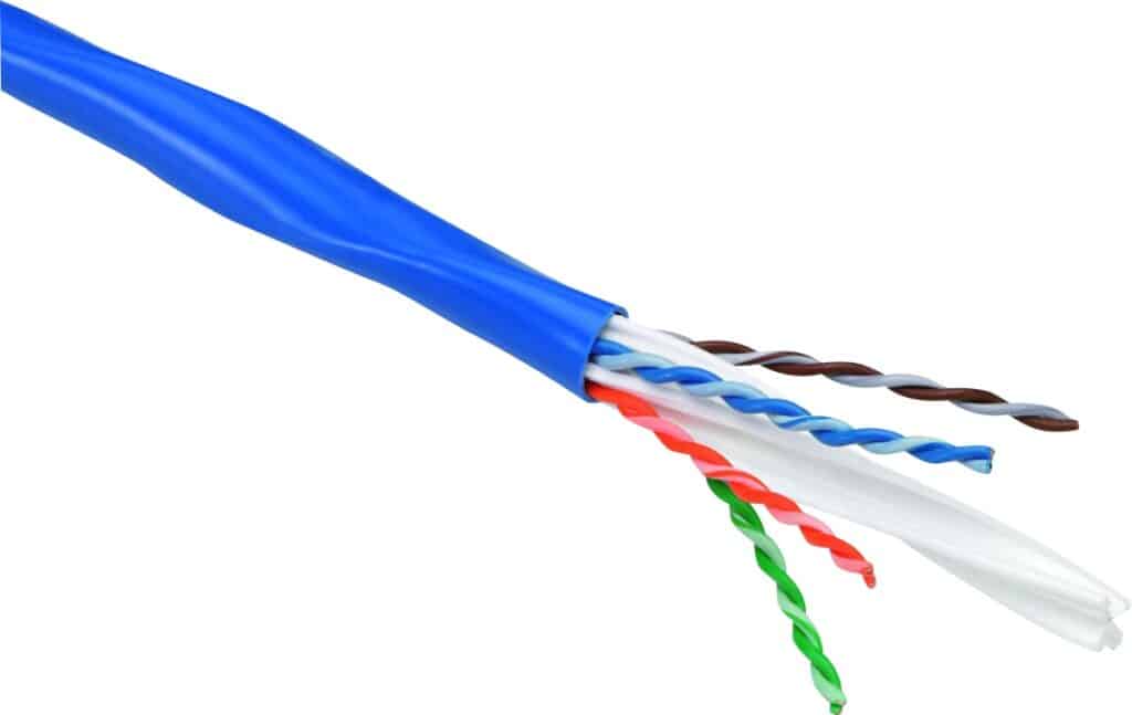 KABEL KAT6A U/UTP 4P 305M BLÃ… Dca
