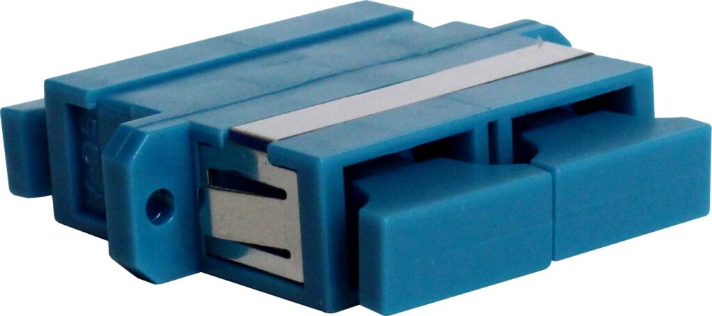 ADAPTER SC DUPLEX SINGLEMODE BLÃ…