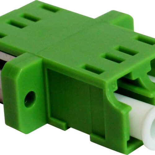 ADAPTER LC/APC DUPLEX SINGLEMODE GRÃ˜N