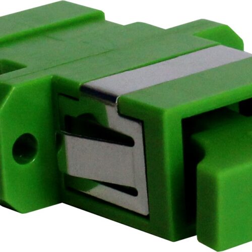 ADAPTER SC/APC SIMPLEX SINGLEMODE GRÃ˜N