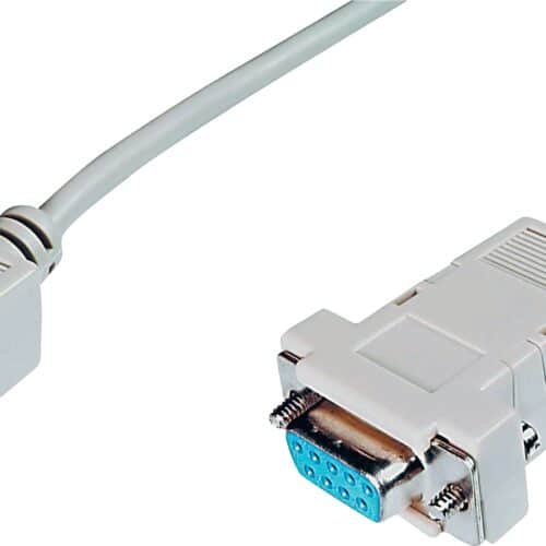 SUB-D MODEMKABEL 9P F/F 3,0M