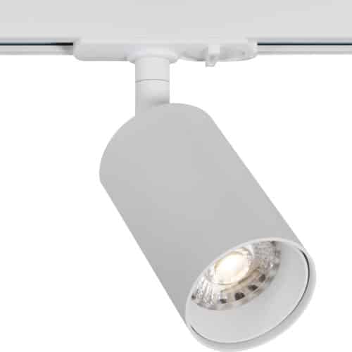 FOCUS TRACK GU10 1 FASET SKINNE HVID
