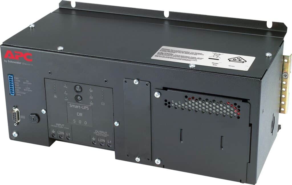 APC DIN UPS 500VA/325W, HIGH TEMP. BAT.