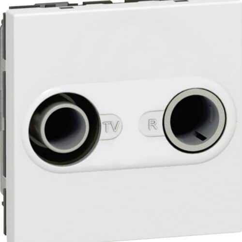 TV-R STIK HAN/HUN 9,52MM HVID