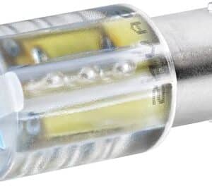 LED BA15D RÃ˜D 24 V
