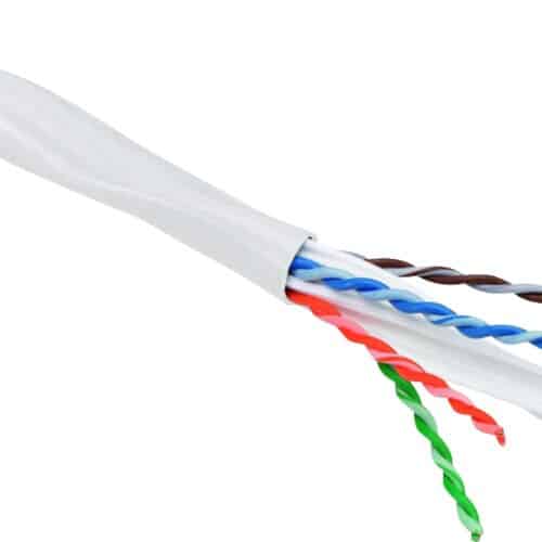 KABEL KAT6A U/UTP 4P 305M HVID Dca