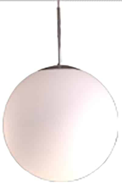 GLOBE CAFE GLASKUPPEL Ã˜350 OPAL