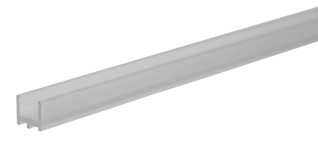 PROFIL U PLAST 17MM 2M