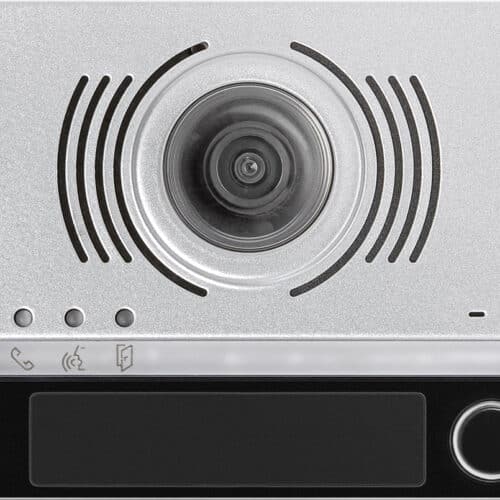 FRONTPLADE TIL AUDIO/VIDEO MED 1 KNAP