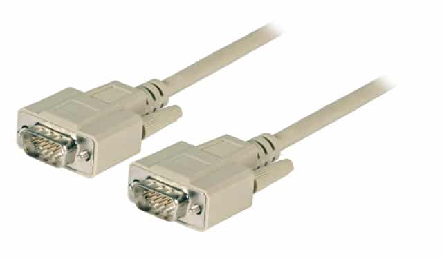 VGA KABEL HAN-HAN BEIGE 2M