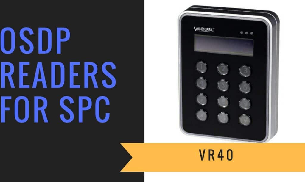 SPCP433 + VR40 + SPC VR OSDP CONVERTER