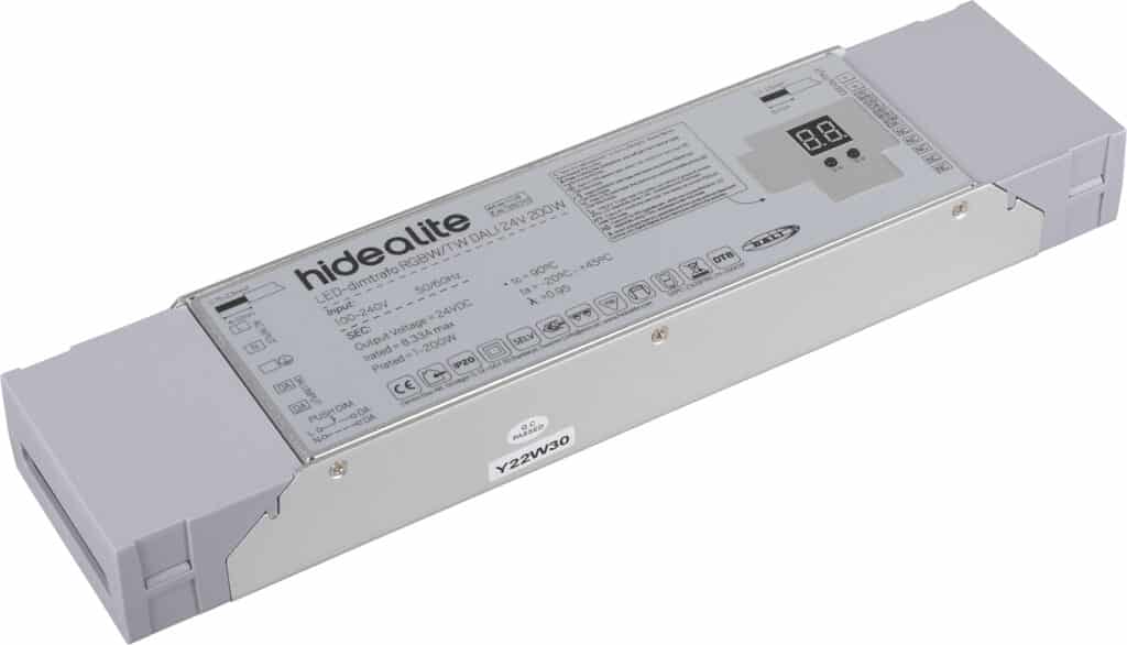 LED-DIMTRAFO RGBW/TW DALI 24V 200W
