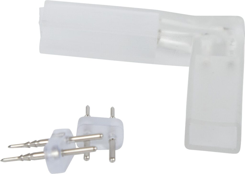 LEDSTRIP SAMLESTYKKE 90Â° HV IP44 230V