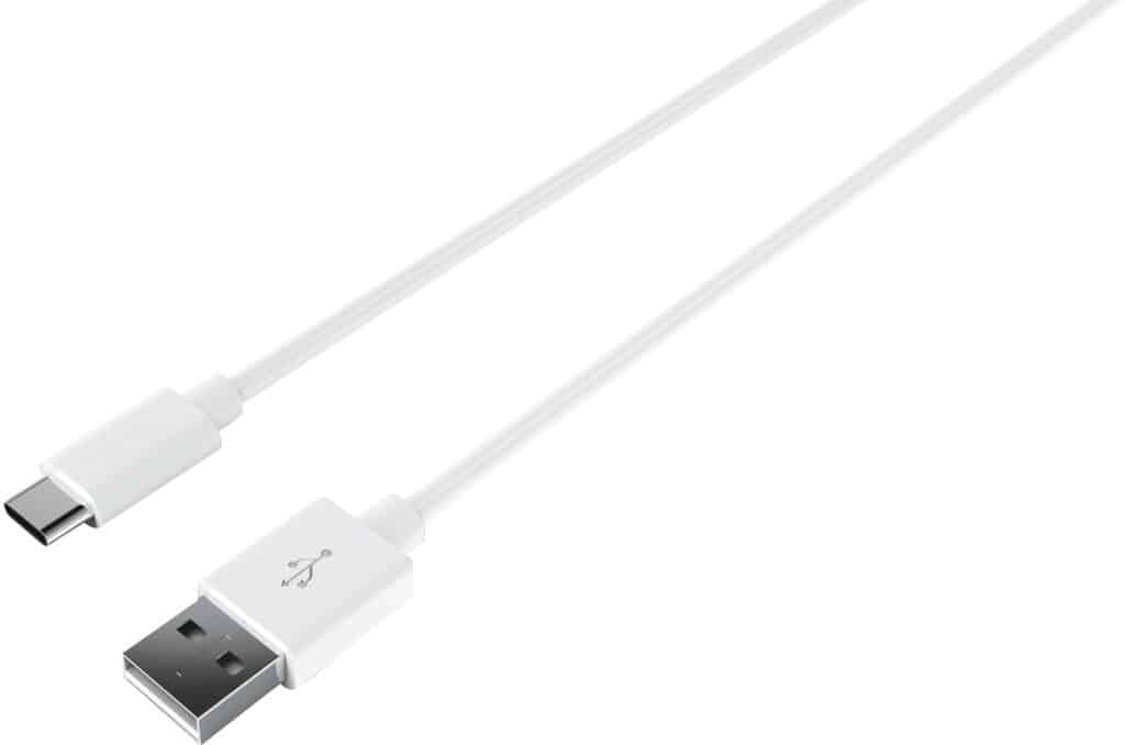 USB-A - USB-C 3.1 KABEL, 3M, HVID
