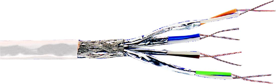 KABEL KAT7A S/FTP 4P 1500MHz 1000M Dca