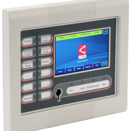 ZFP CAST LCD-TOUCH BETJ.PANEL, INDBYG.