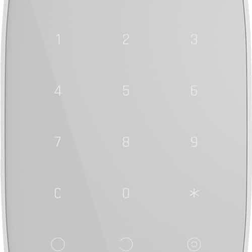 BETJENINGSPANEL, KEYPAD, HVID