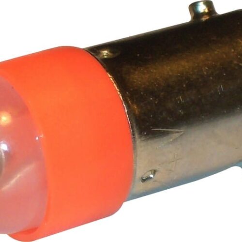 LED Ã˜10X25 BA9S 230VAC/DC ORANG