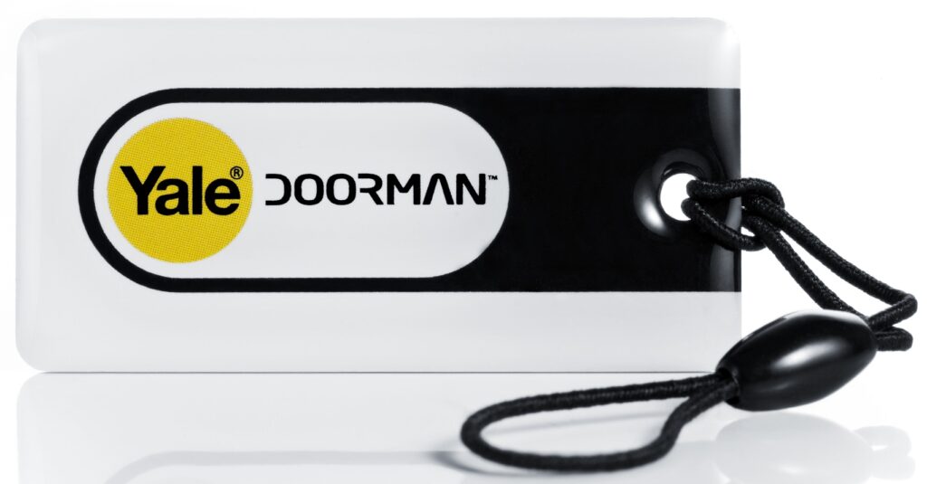 YALE DOORMAN, NÃ˜GLEBRIK, SORT
