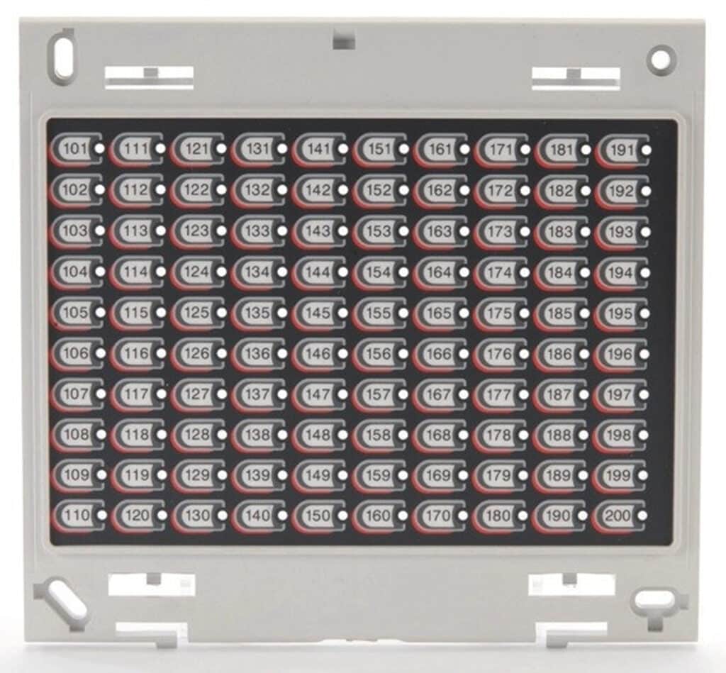 ZFP 100 ZONE INDIKATOR, 1-100