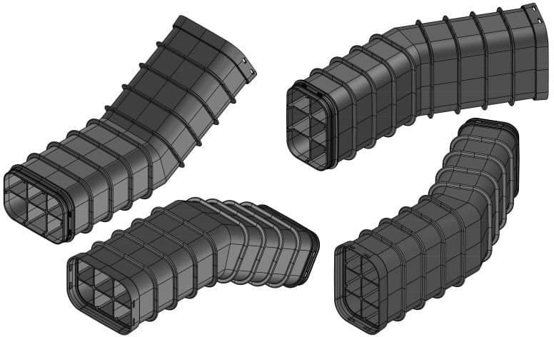 MULTIDUCT 6W 30Â° O/N 1M 6X110MM