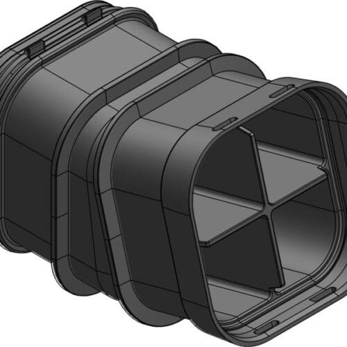 MULTIDUCT 4W 15Â° O/N 0,3M 4X110MM