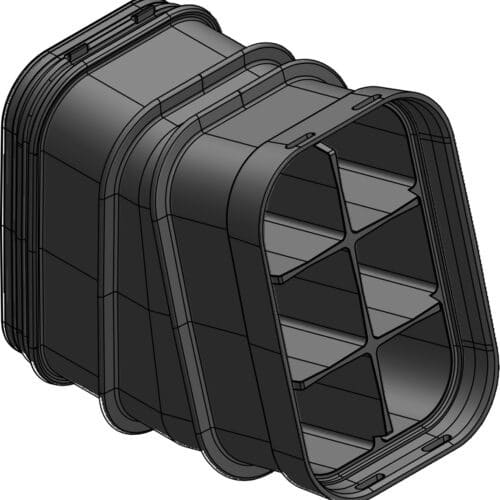 MULTIDUCT 6W 15Â° O/N 0,3M 6X110MM