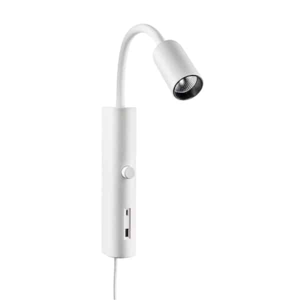TUBE WALL HVIT USB 2700K DIM
