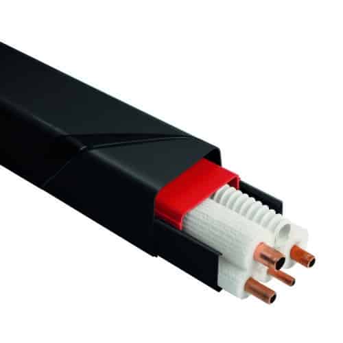 KANAL 80 X 60 MM 2 METER - SORT