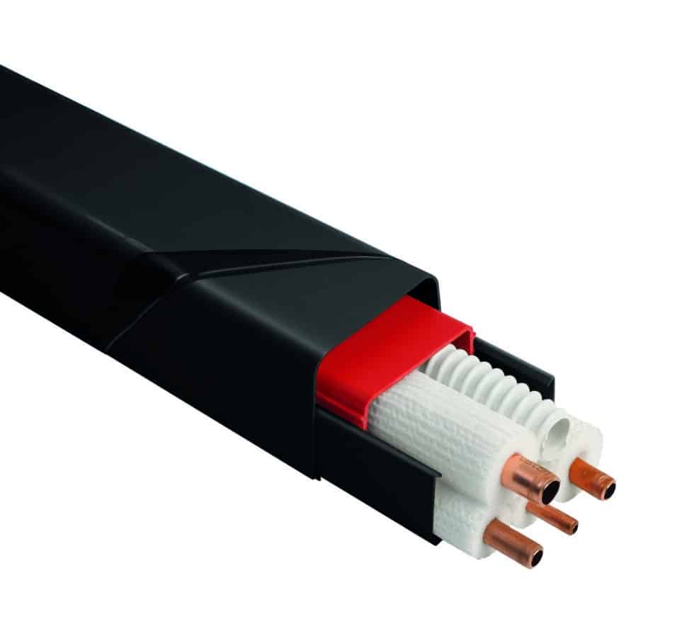 KANAL 80 X 60 MM 2 METER - SORT