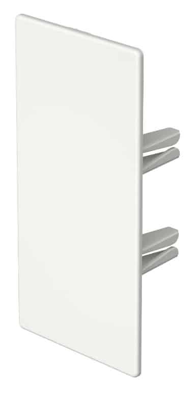WDK ENDESTYKKE 60X130 MM HVID RAL 9010