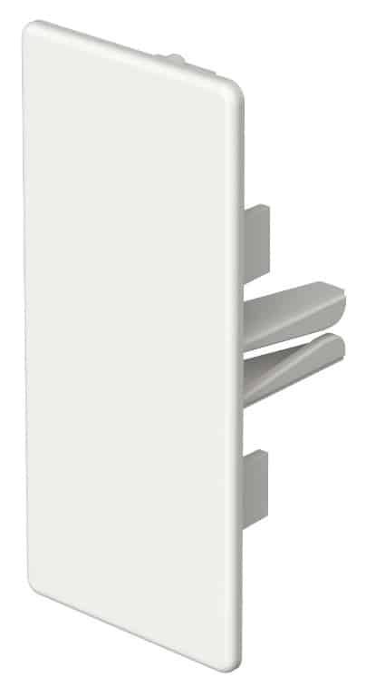 WDK ENDESTYKKE 40X90 MM HVID RAL 9010