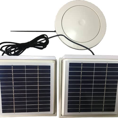 SOLCELLEVENTILATOR SUNMEX DOUBLE