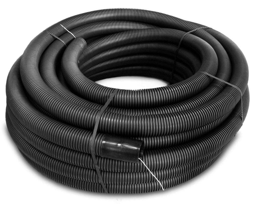 FLEXRÃ˜R PE 75/61 MM DOBBELTVÃ†G 50M SORT