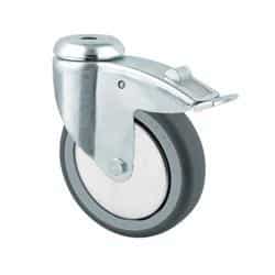 HJUL 75MM DREJ M/BR BOLT 75KG 2477PJHP30
