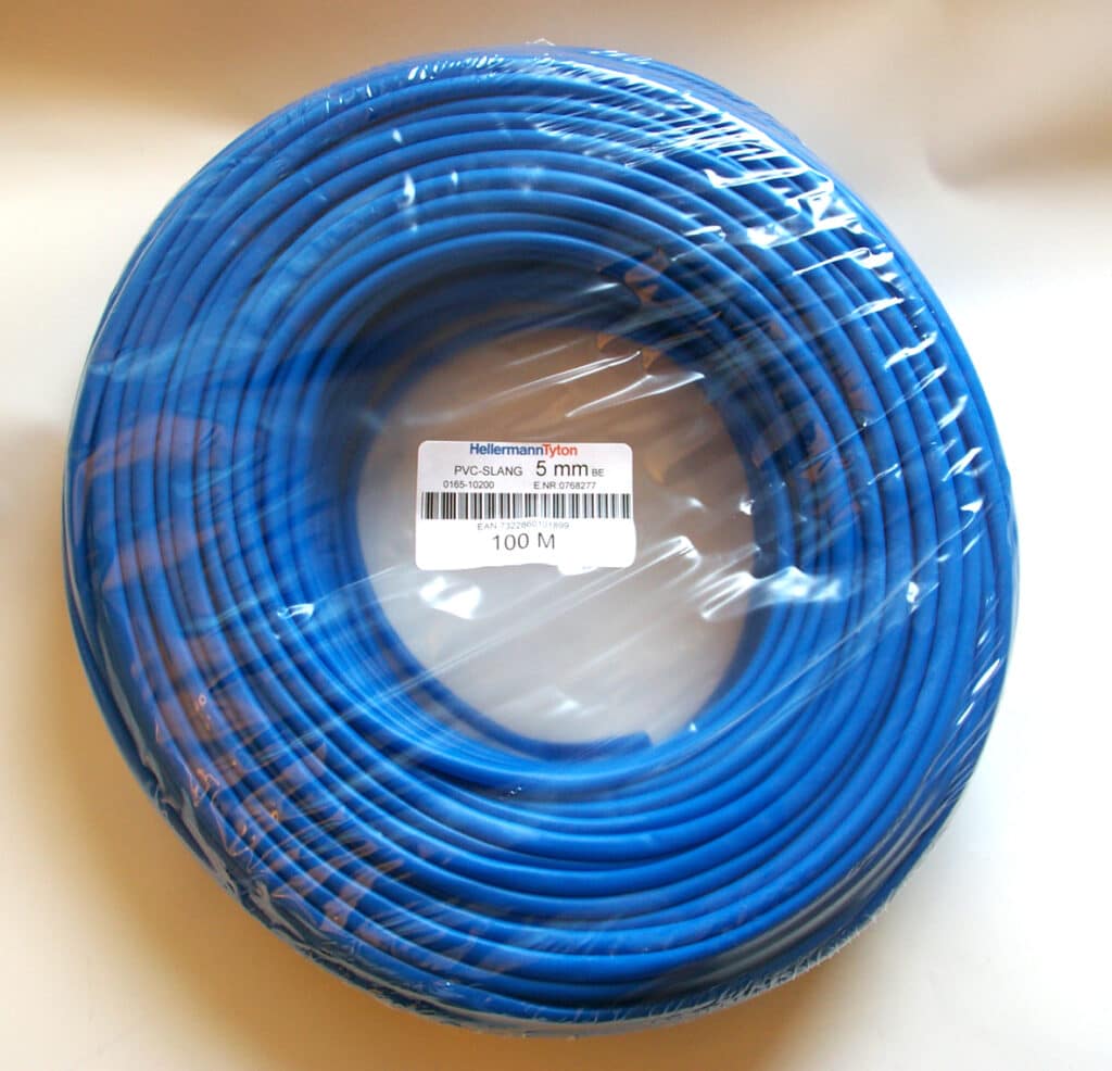 PVC SLANGE 4MM BU 50M