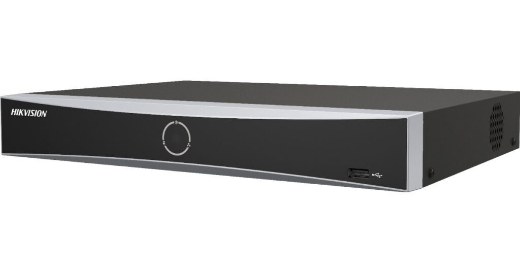 4 KANAL ACUSENSE NVR, 12MP, 4K, U.HDD