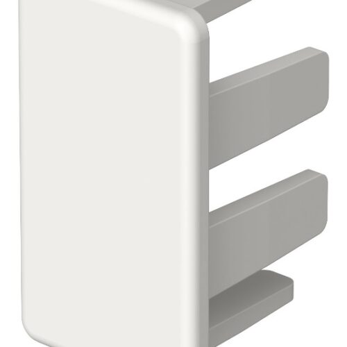 WDK ENDESTYKKE 15X30 MM HVID RAL 9010