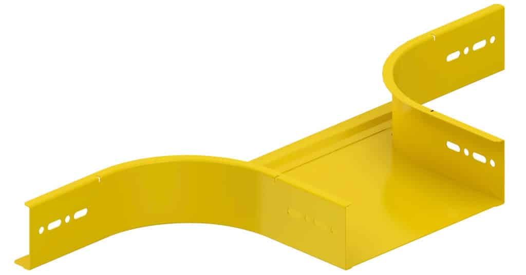 T-AFGRENING 60HX200X1MM FZS RAL1023