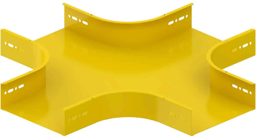 X-STYKKE FLAD 60HX100X1MM FZS RAL1023